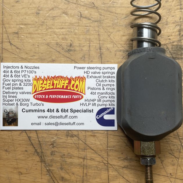 Start/Stop Solenoid Plunger Kit for P7100