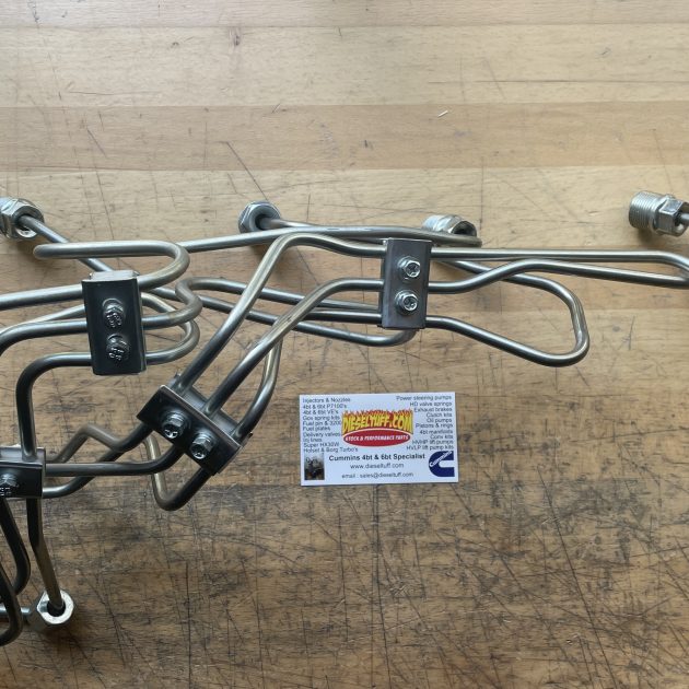 6bt VE to 24v Cyl head injector lines