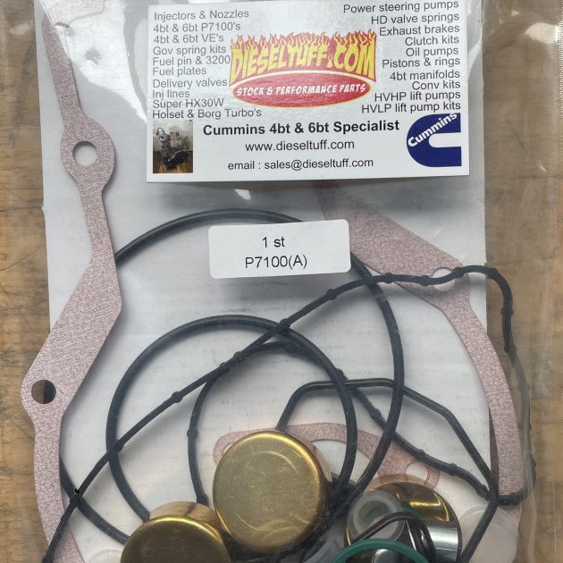 Gasket & seal kit for P7100 Injection pump.. fits 4BT & 6BT